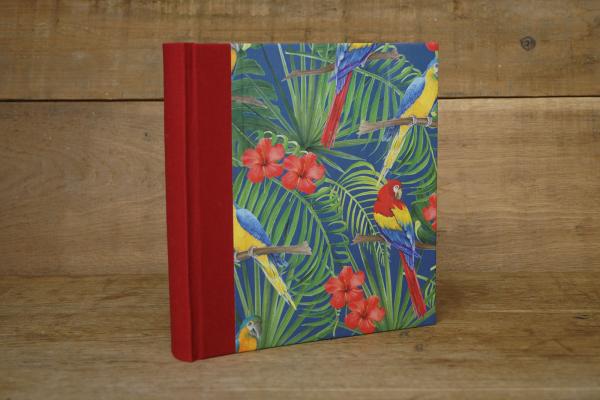 Pretty album with parrots